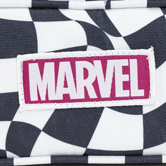 CERDÁ LIFE'S LITTLE MOMENTS Astuccio ovale Marvel - Nero - 8,5 x 5 x 22,5 cm - Chiusura a cerniera - Versatile e resistente - Prodotto originale disegnato in Spagna 3