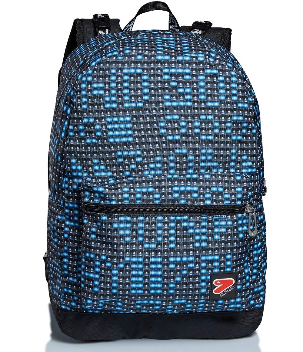 Seven Zaino Reversibile The Double - LEDWALL, Scuola, Monoscomparto, Applicazioni Led, Bambini e ragazzi, Scuola e tempo libero 5