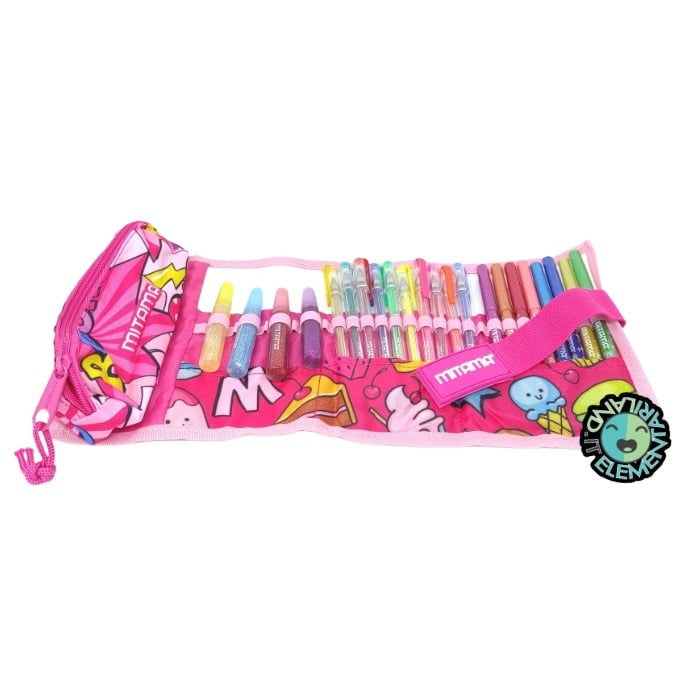Astuccio Rotolo Mitama Glitter Roll Rosa 4