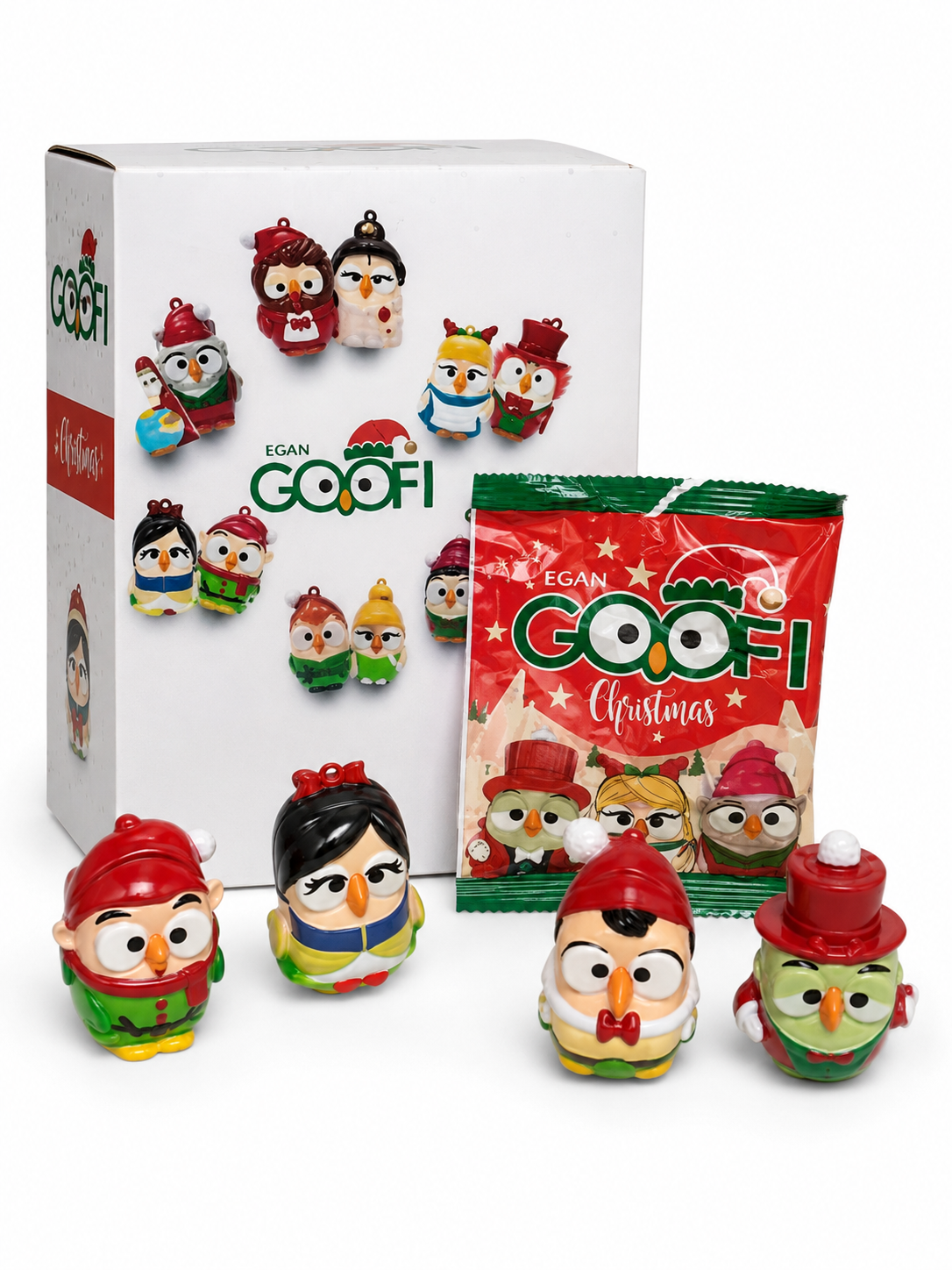 🎄 EGAN GOOFI NATALE – A SORPRESA  IN PLASTICA 🎁 3