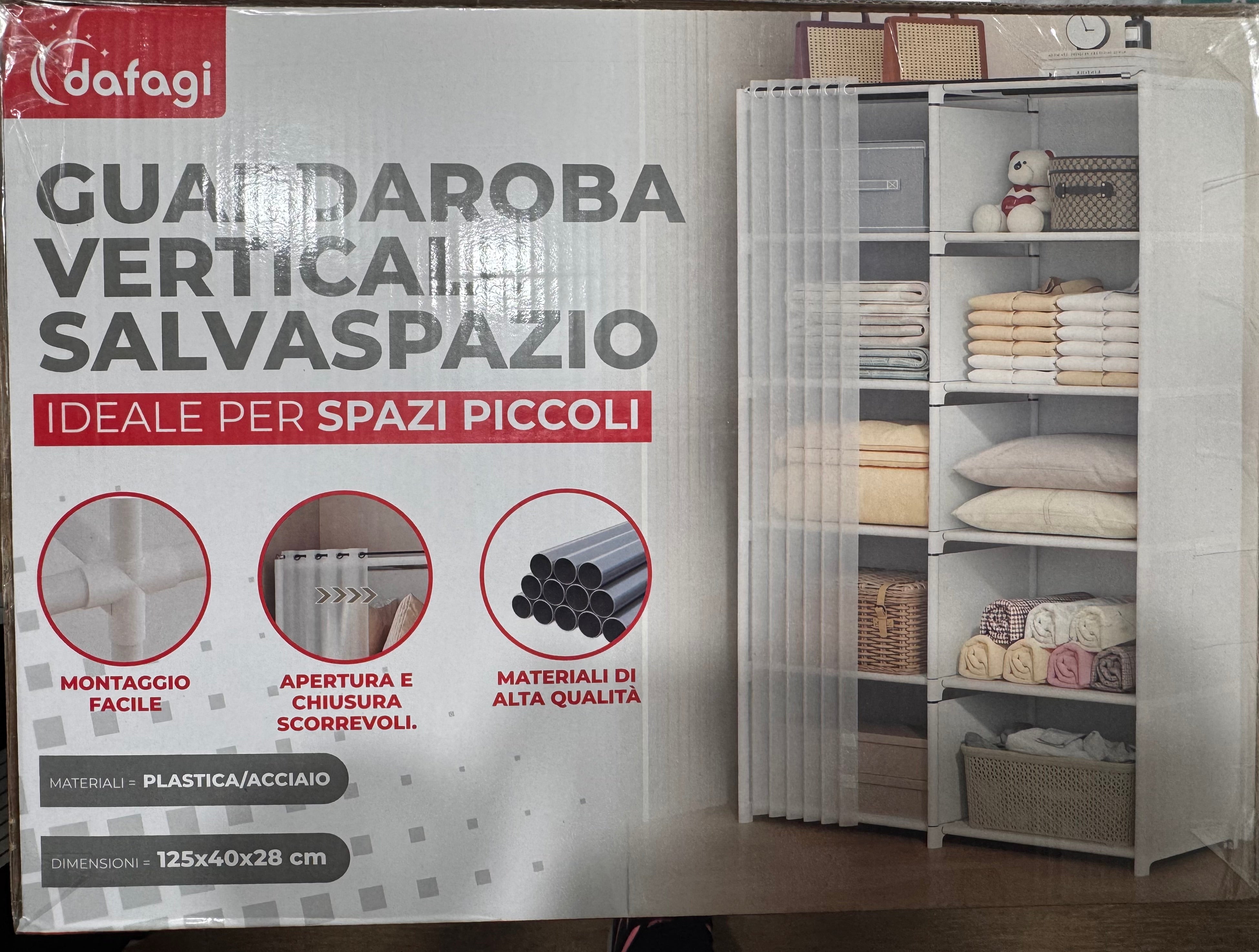 Guardaroba verticale, salvaspazio 3