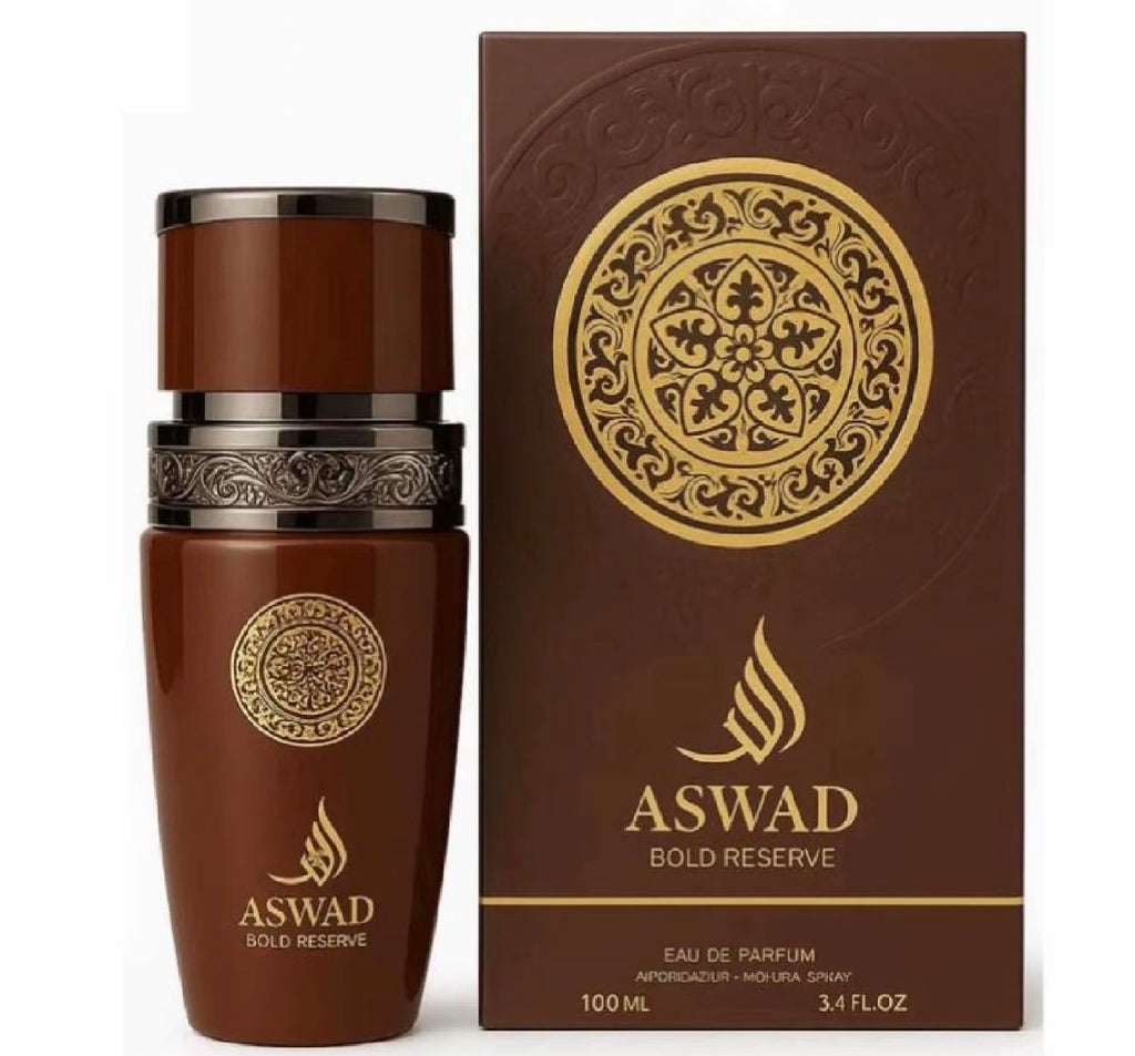 AFAQ Profumo Arabo da Donna Kyra Gold Candy Sweet Pink Sweet Rosa Blanche 100ml - ASWAD Profuimo da Uomo Aswad Black Bold Reserv