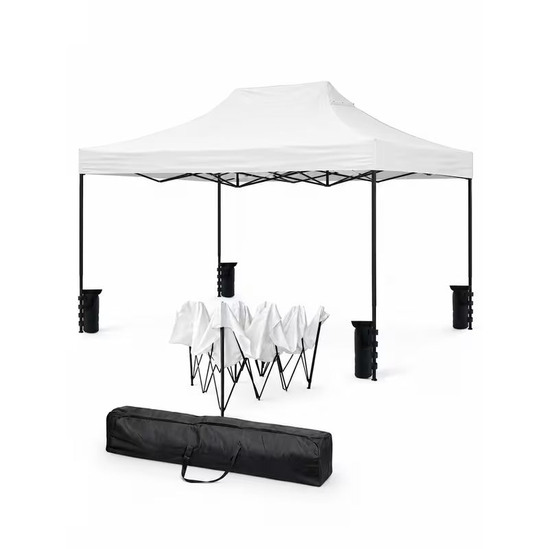 Gazebo Pieghevole 4,5 × 3 m – Struttura Professionale per Esterno 1