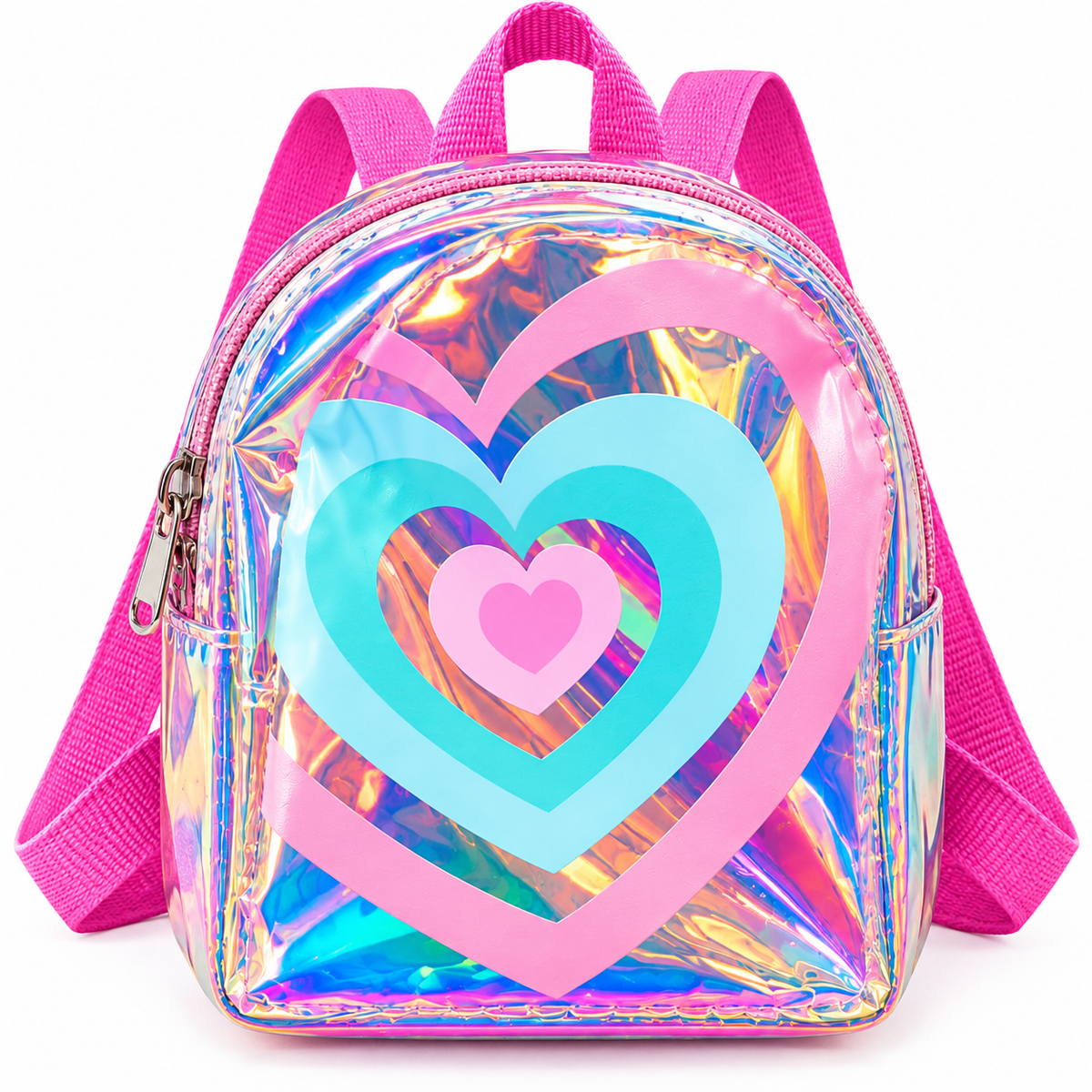 Mini Backpack Set Bambina – Zainetto Glitter + Accessori Capelli 2
