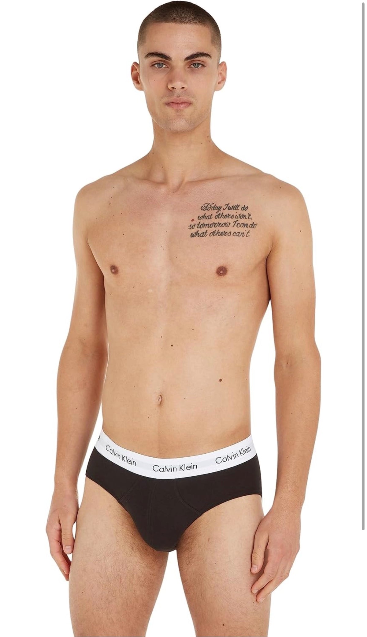 Calvin Klein Tripack Slip in Cotone Stretch, Taglie da S a XL, Comfort e Stile Moderno 6
