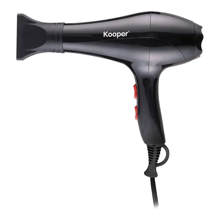ASCIUGACAPELLI 1800 W, 2 VELOCITÀ, NERO, KOOPER 2