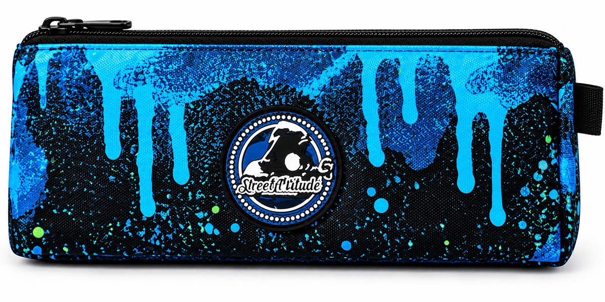 Astuccio Scuola Street Attitude – Blu e Nero 4