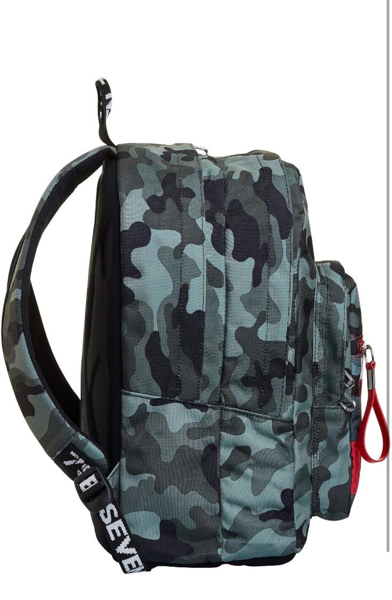 Seven Zaino Extra Fit, Crew, Verde, Doppio Scomparto, Scuola e Tempo Libero, Per bambini e ragazzi 4