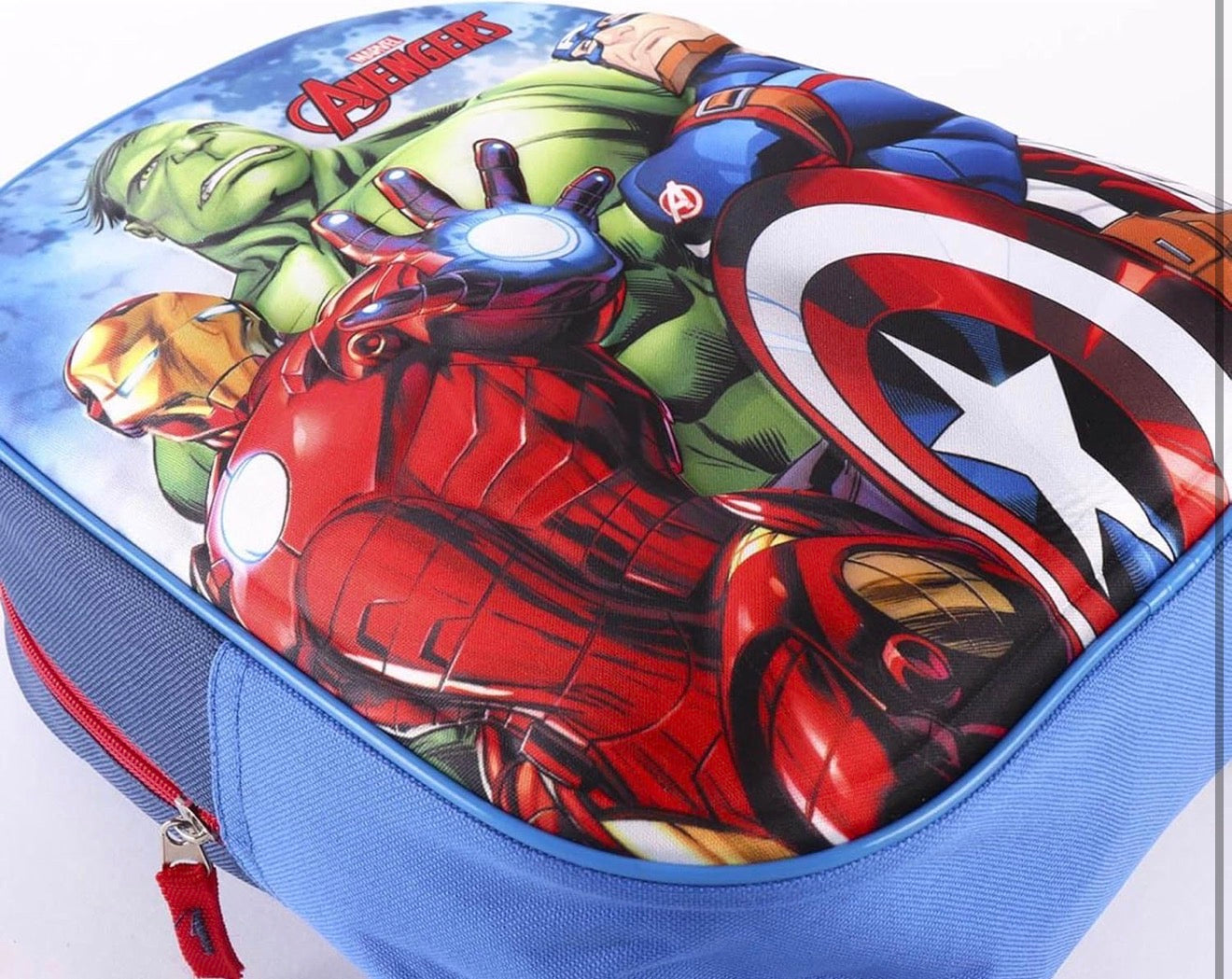 Zainetto Asilo Avengers Marvel – Iron Man, Hulk e Captain America 31x25x10 cm 4