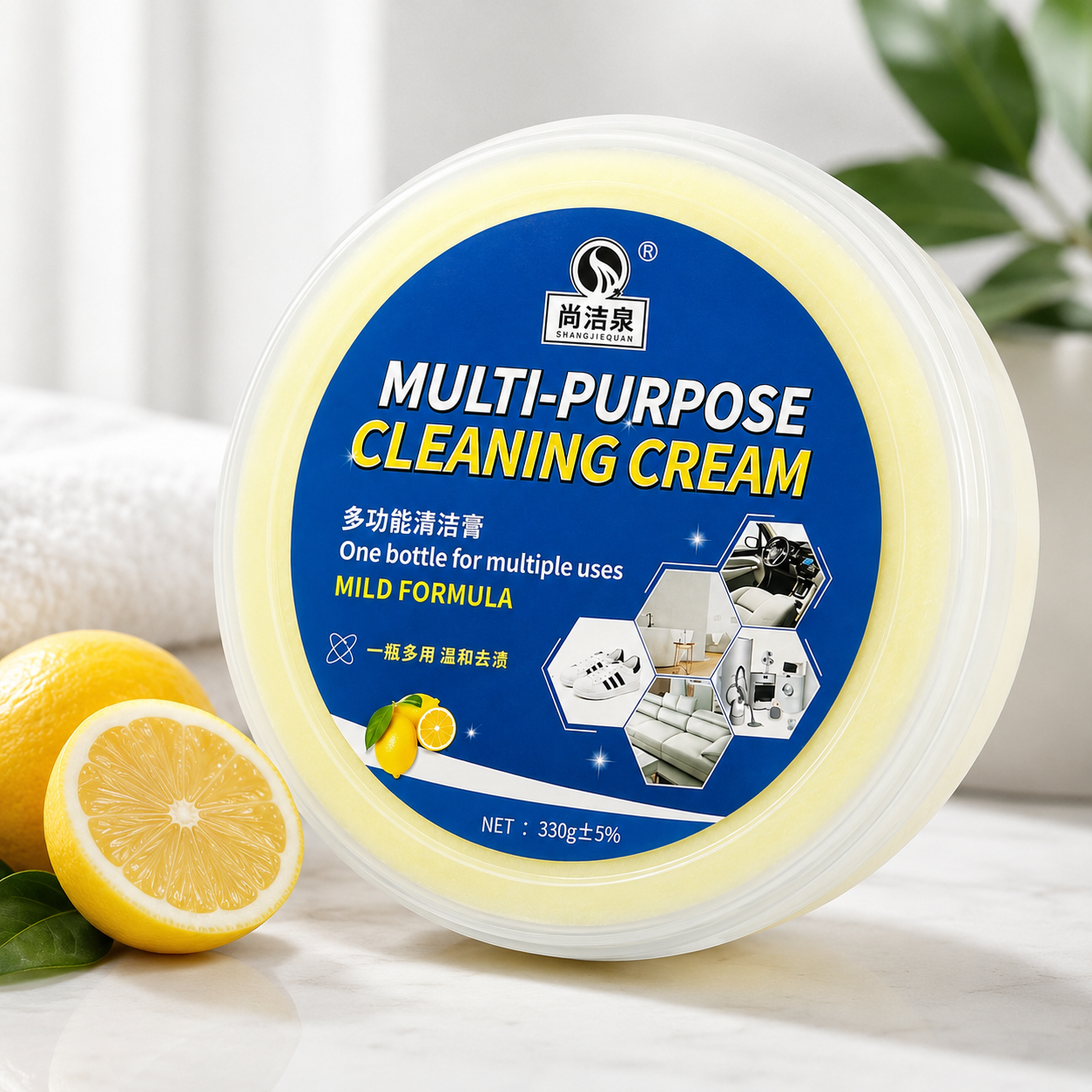 🧽 Multi-Purpose Cleaning Cream – La crema detergente che pulisce tutto! 3