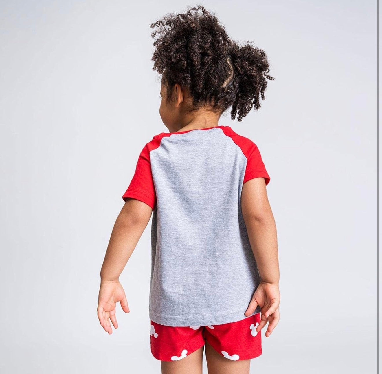 Pigiama da Bambina di Minnie Mouse | Pigiama Realizzato al 100% in Cotone - 2 Pezzi [ Maglietta + Pantalone Pigiama Bambina 2