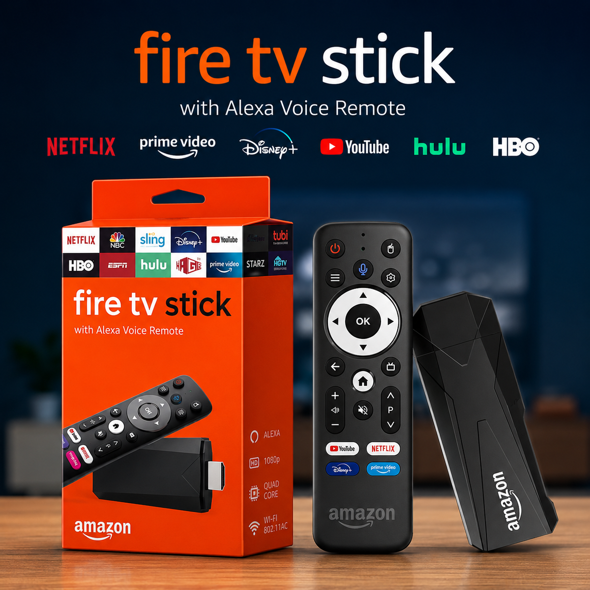 Smart TV Chiavetta Stick Android WiFi 5G HDMI Streaming Netflix YouTube 4K 1