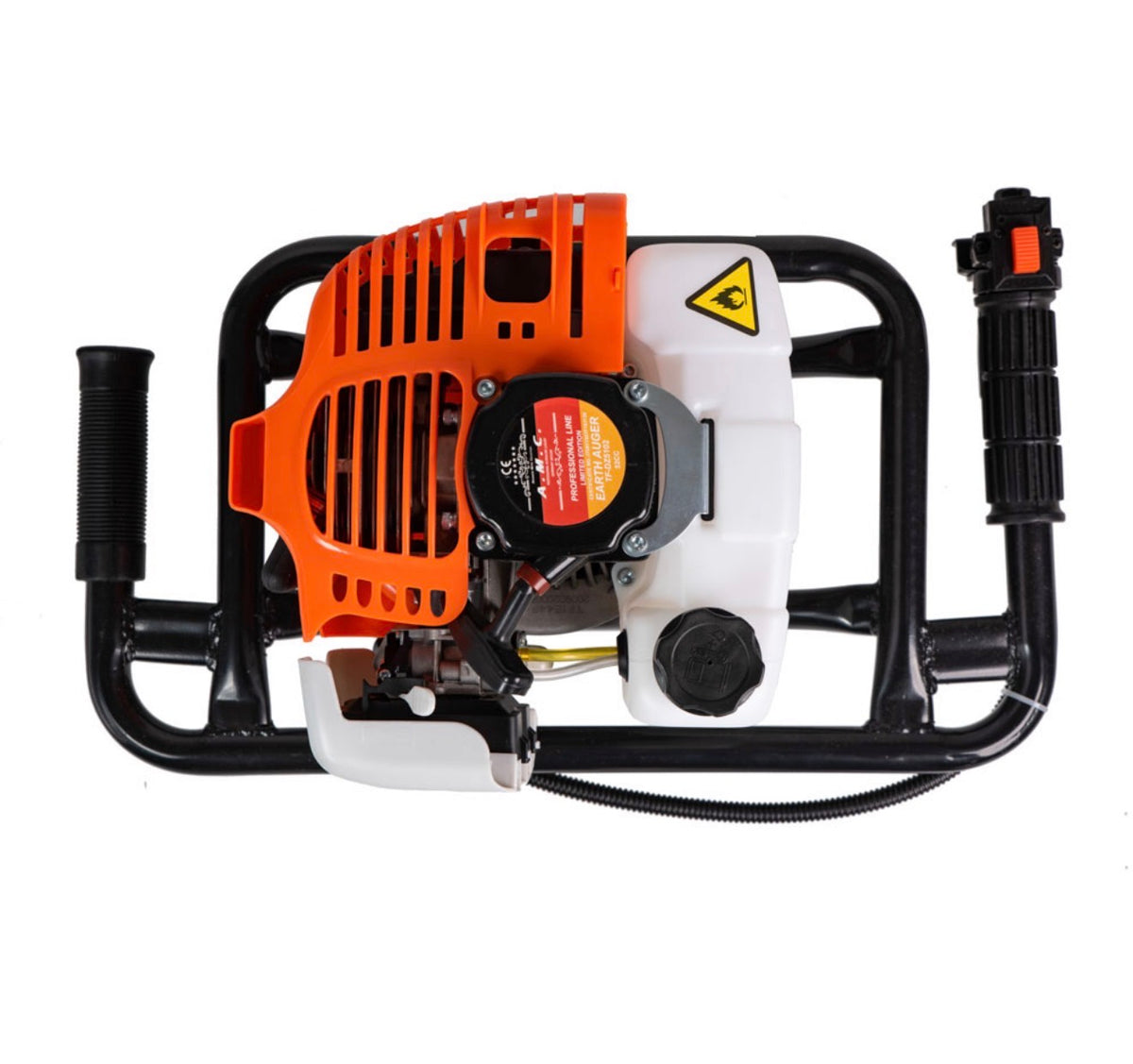 Trivella a scoppio 52cc 2 tempi 3 punte da 100 150 200 mm e prolunga in omaggio 2