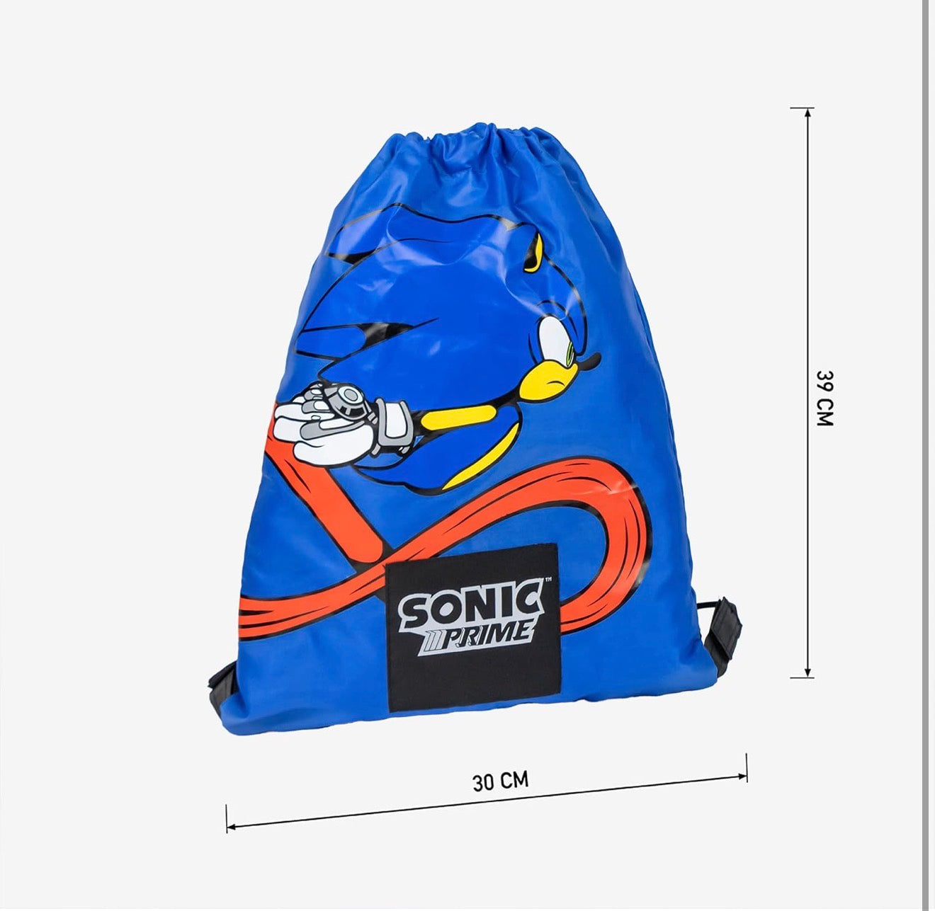 Sacca Sport Sonic Prime – Zaino con Chiusura a Coulisse 39x30 cm per Scuola, Sport e Tempo Libero 2