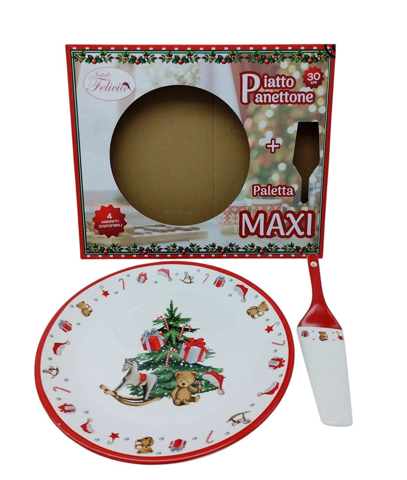 Sotto piatto panettone più paletta