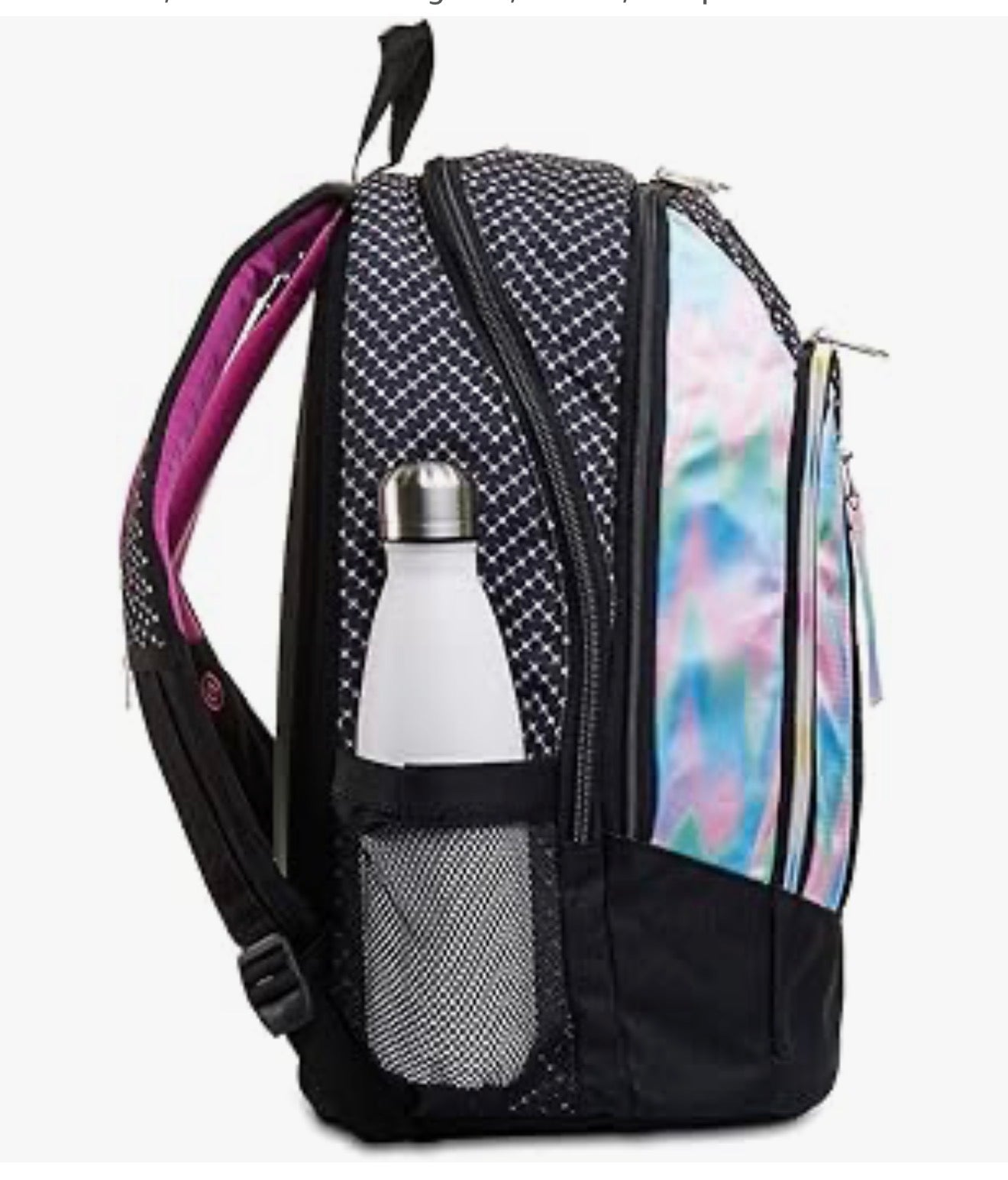Seven Zaino Doppio Scomparto, Tasca con organizer, Tasca porta borraccia, Per bambine e ragazze, Scuola, Tempo libero 4