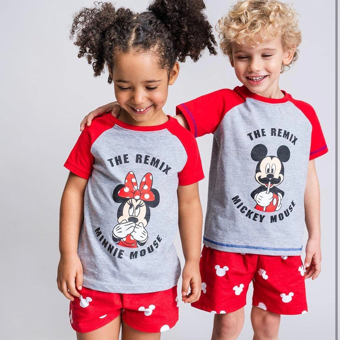 Pigiama da Bambina di Minnie Mouse | Pigiama Realizzato al 100% in Cotone - 2 Pezzi [ Maglietta + Pantalone Pigiama Bambina 8