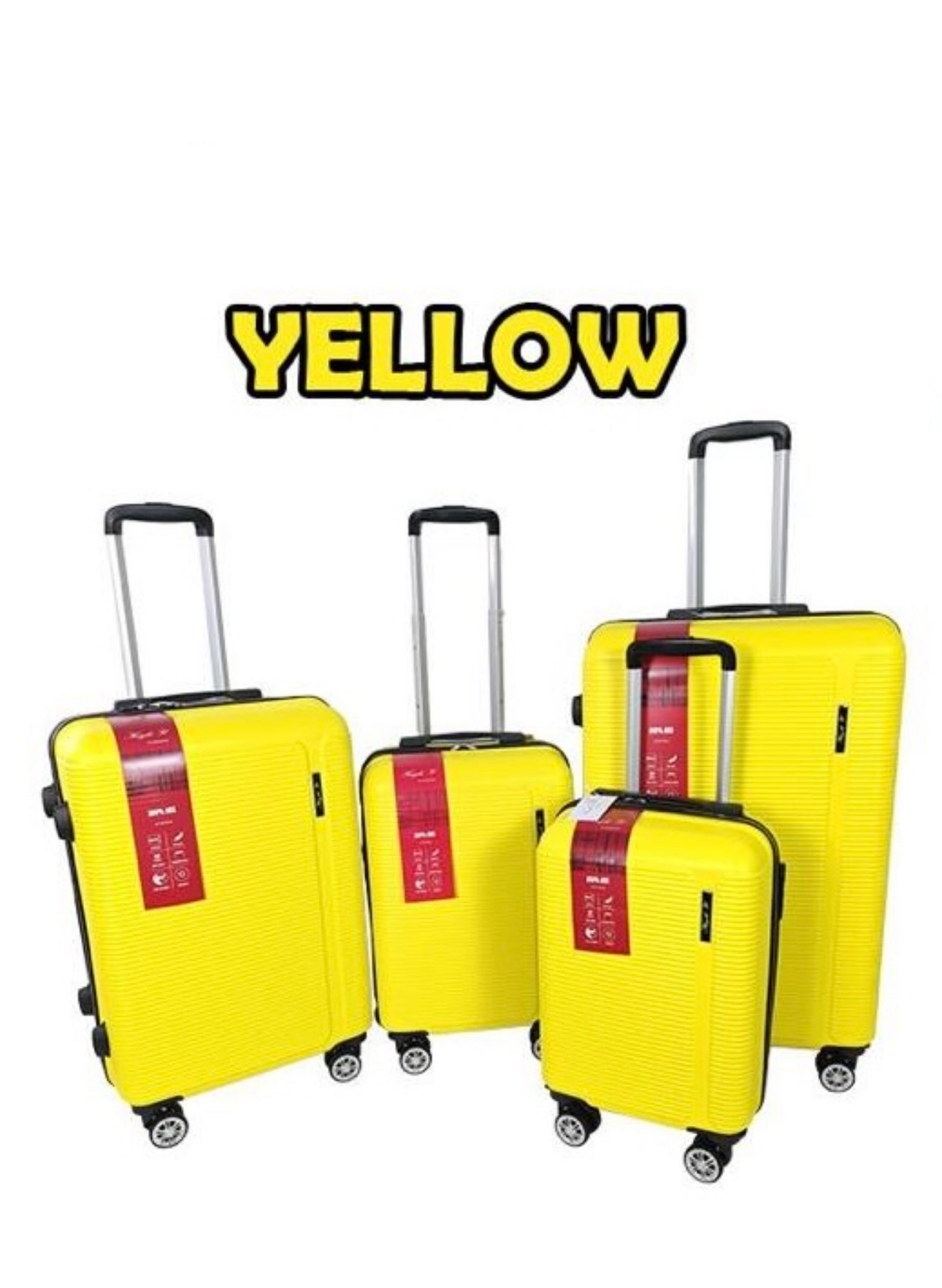 Poker valigie 4 pezzi