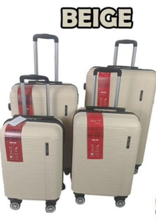 Poker valigie 4 pezzi