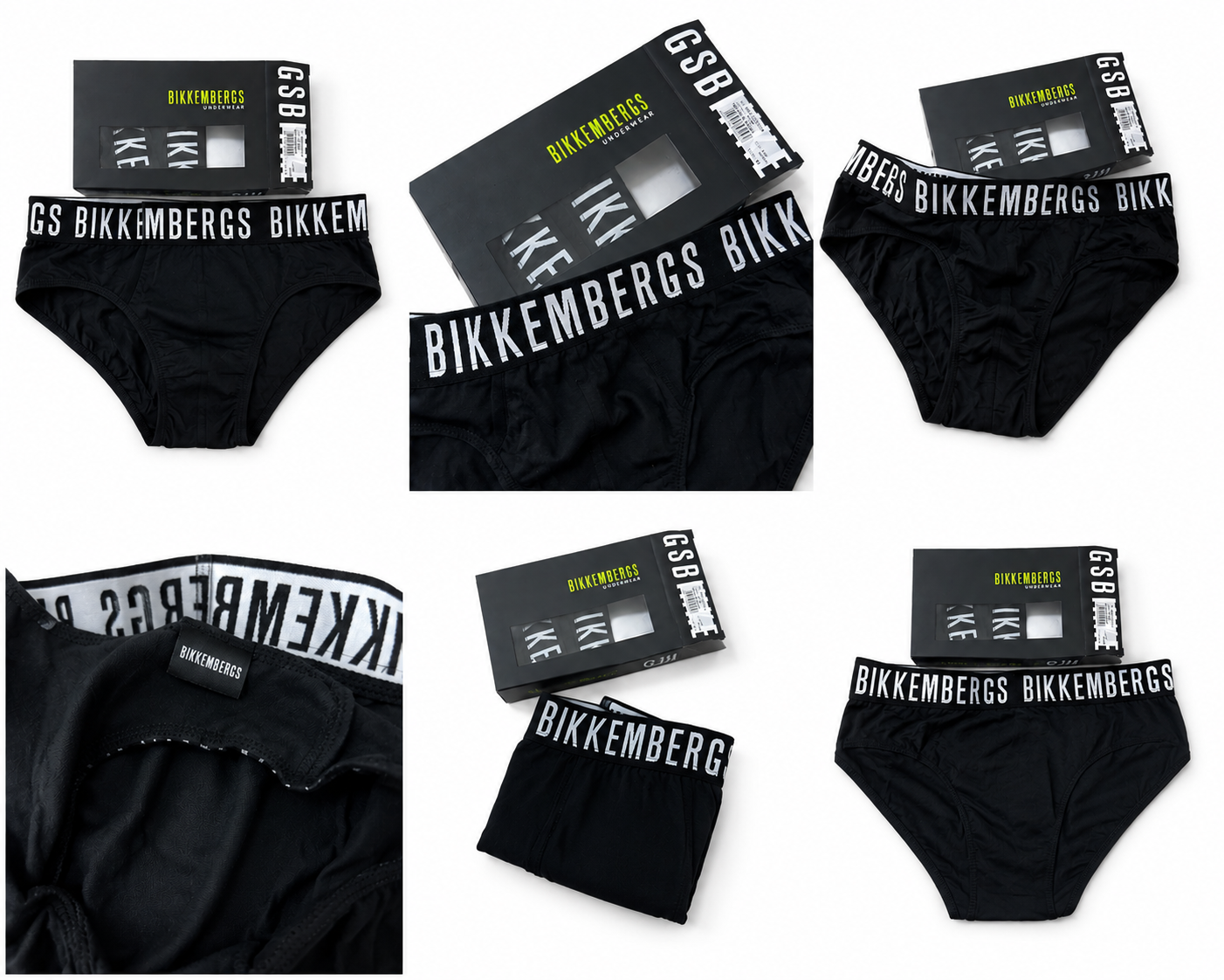 Tripack Bikkembergs con 3 slip uomo, ideale per il massimo della praticità e del risparmio. 2
