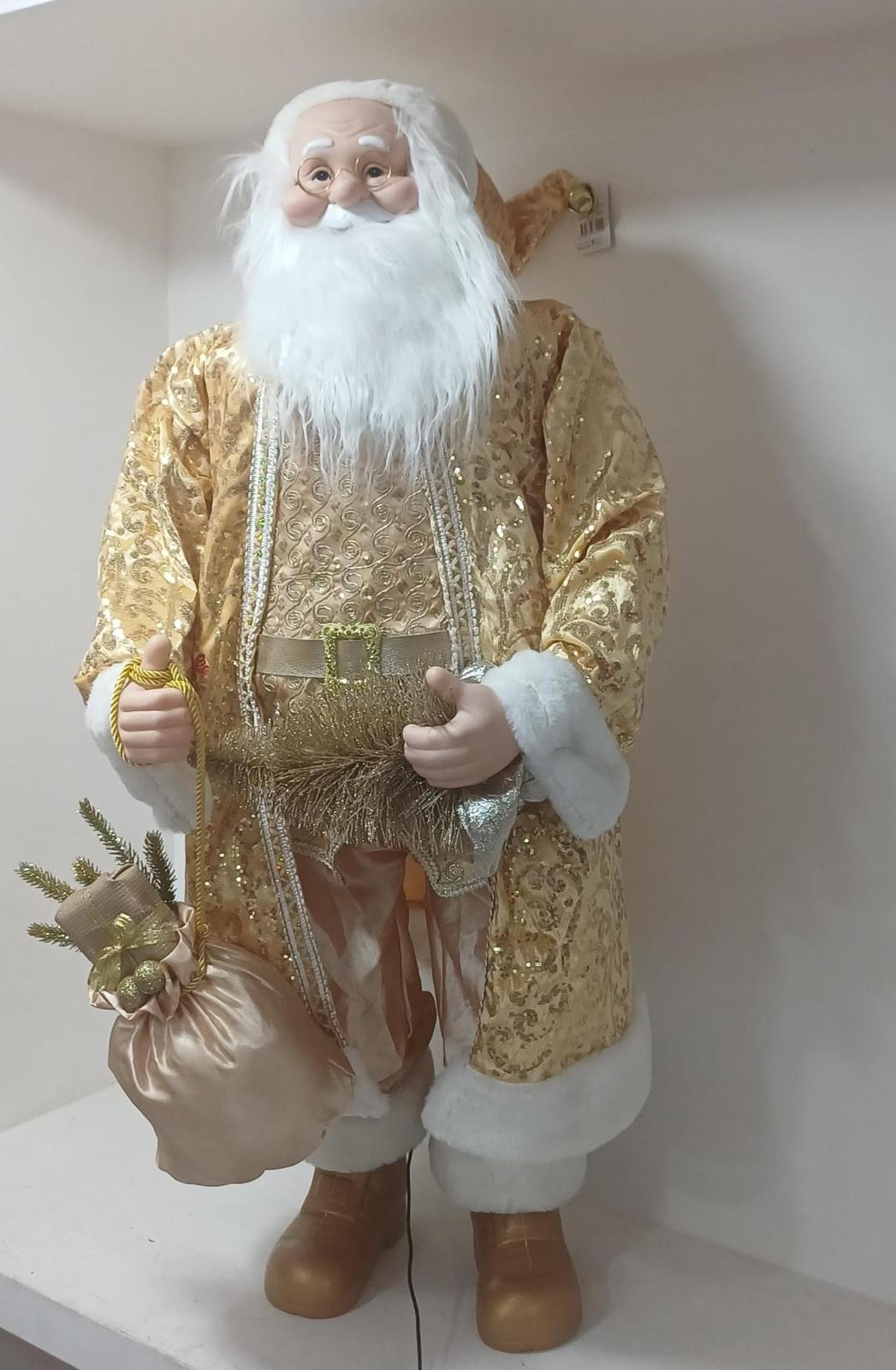 Babbo Natale 150 cm musica e movimento
