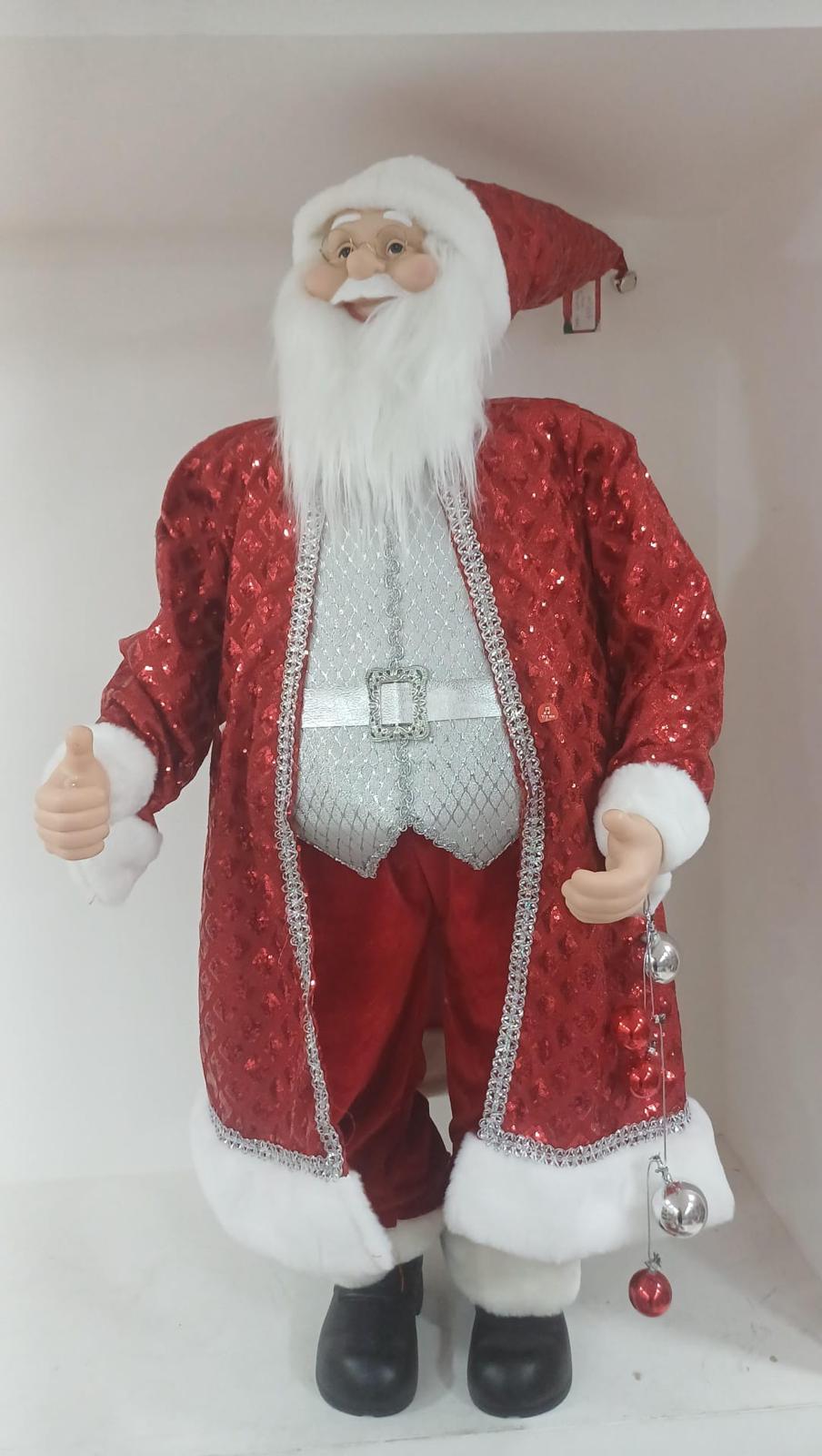 Babbo Natale 150 cm musica e movimento