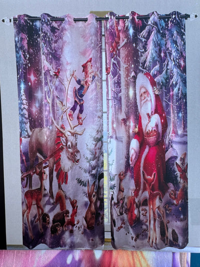 Tende di Natale 2 pannelli (140x290)