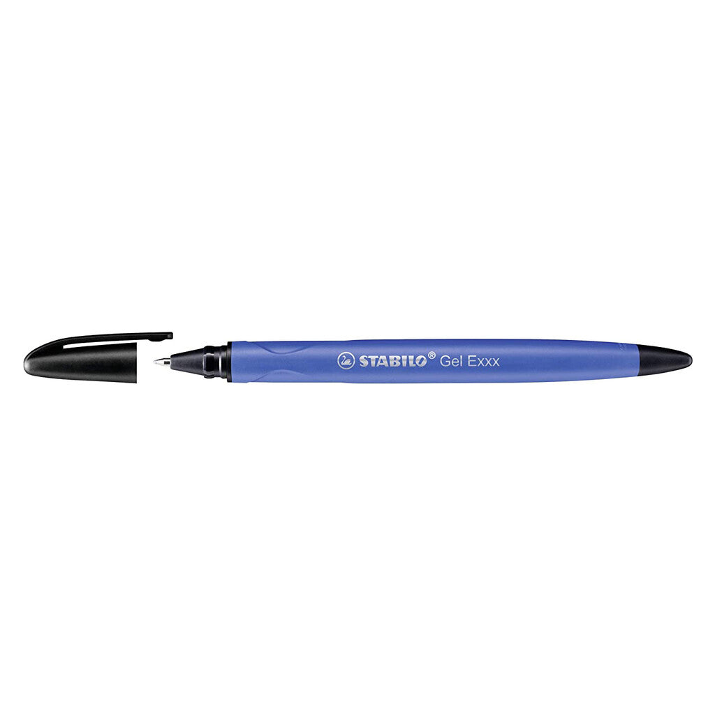 Penna gel Stabilo Gel Exxx: blu, nero 3