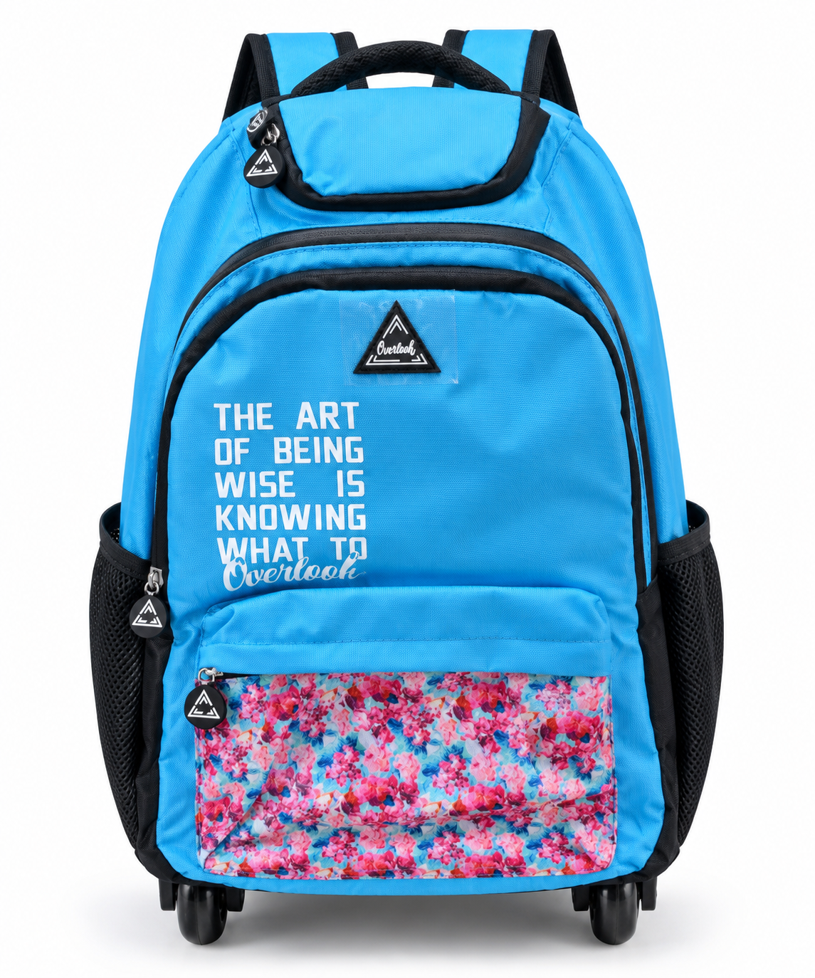 Zaino Trolley Blu con Ruote – Zaino Scuola e Tempo Libero