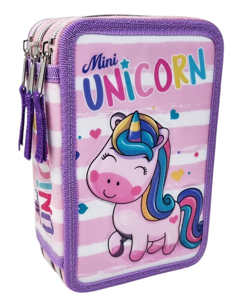 Astuccio Completo Mini Unicorn – 3 Scomparti