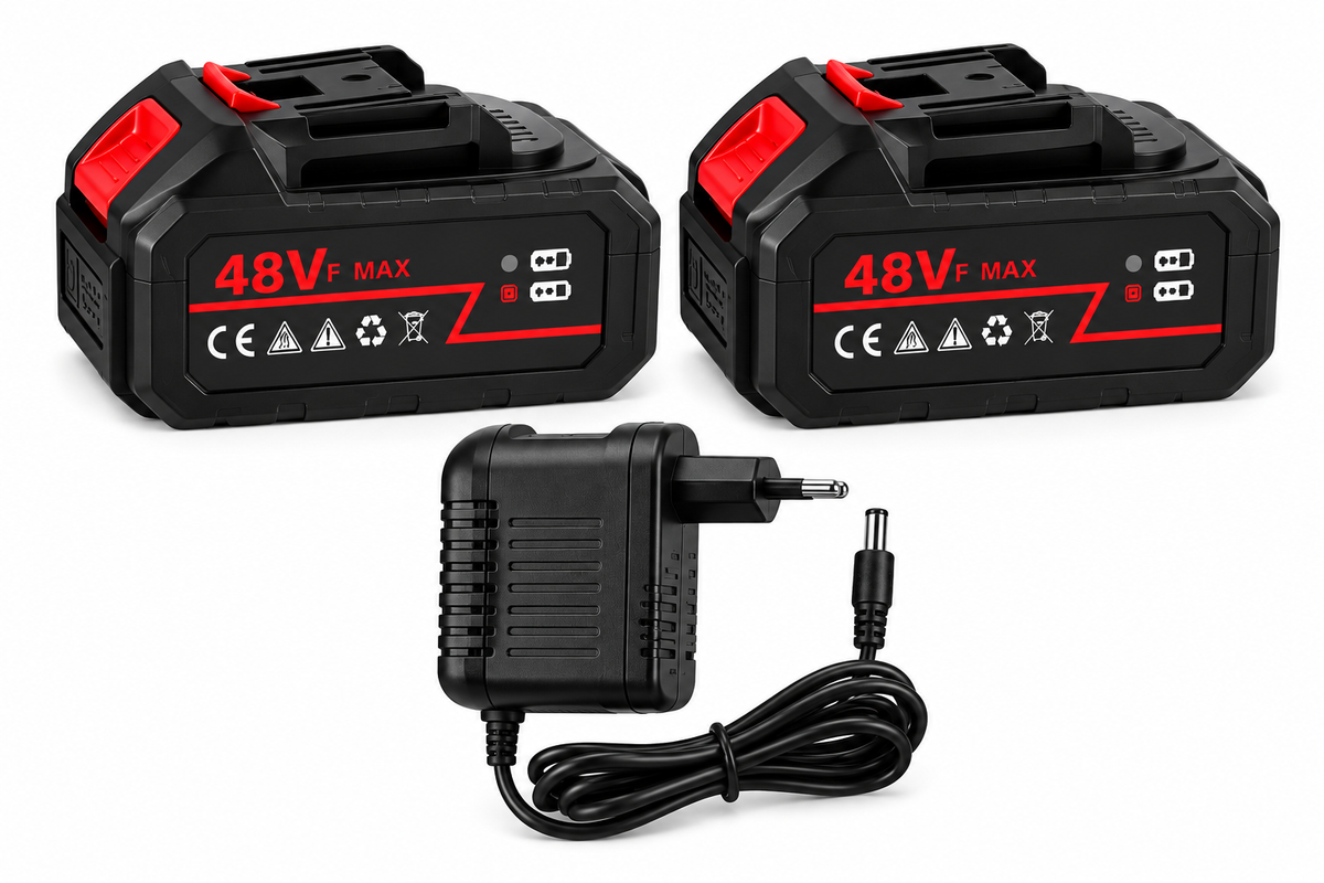 Soffiatore a Batteria 48V F MAX Brushless – Soffiatore Portatile per Giardino, Garage, Auto e Lavoro 2