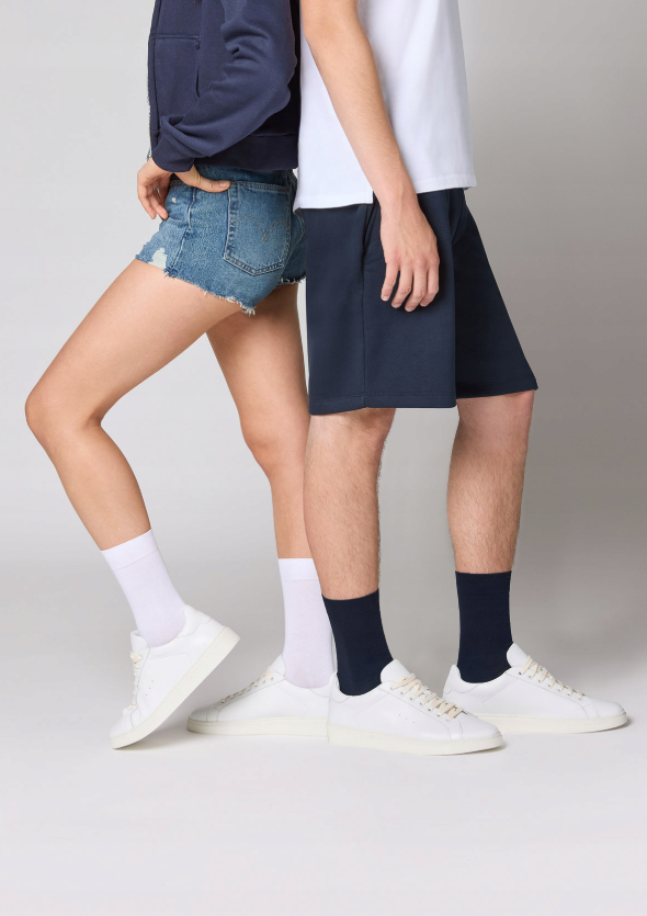 Calze Unisex in Cotone – Confezione Pezzini | Bianco e Nero 5
