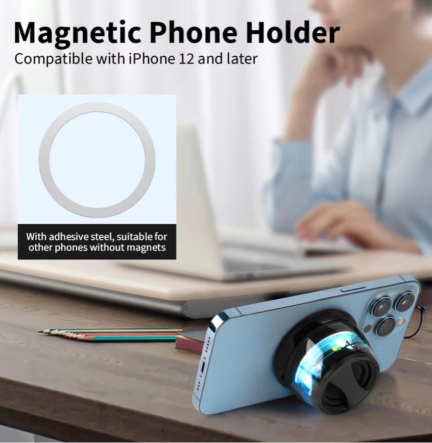 Altoparlante magnetico Bluetooth, G200 Altoparlante wireless