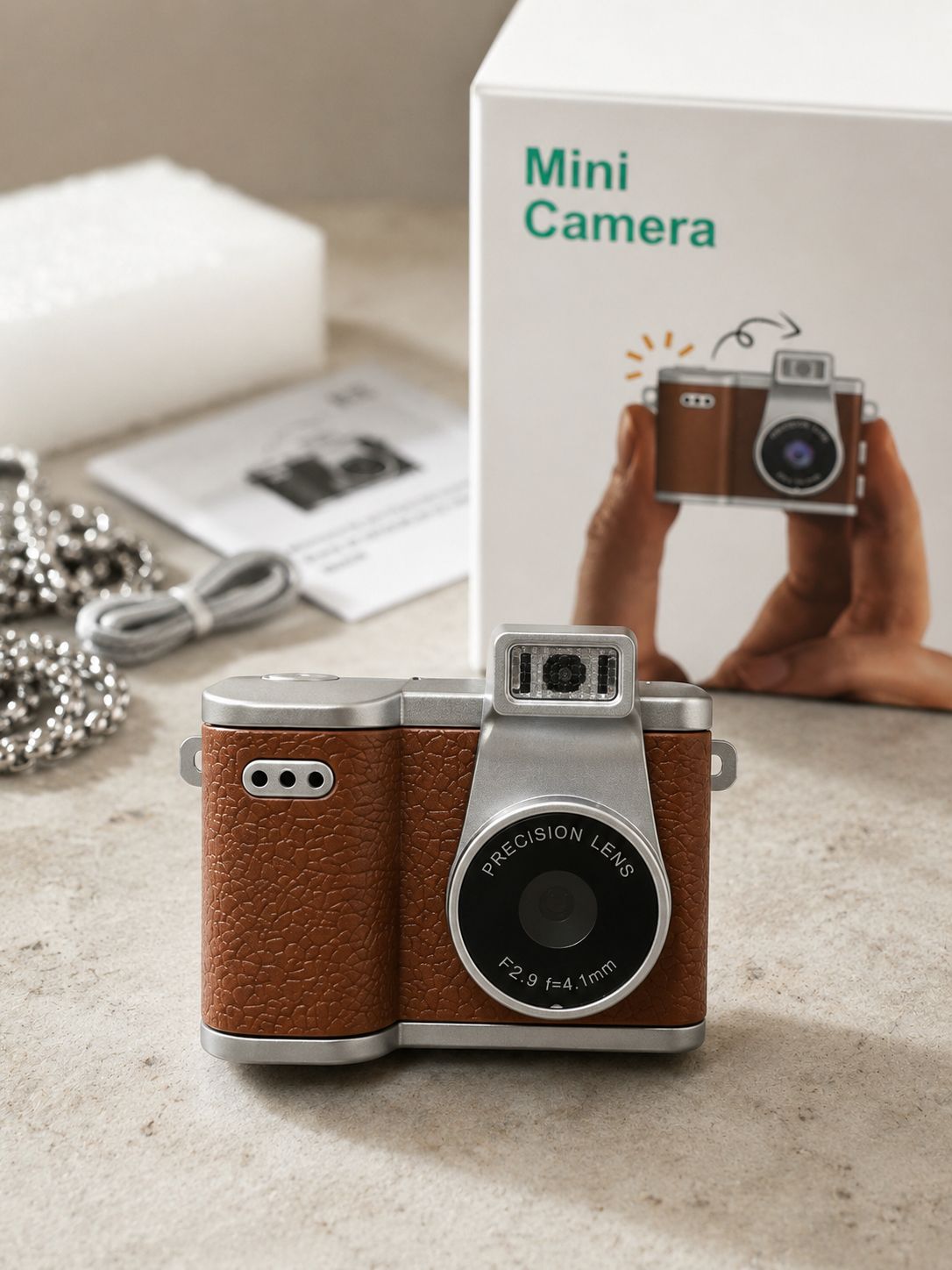 Mini Camera Vintage HD- Stile Retro Tascabile