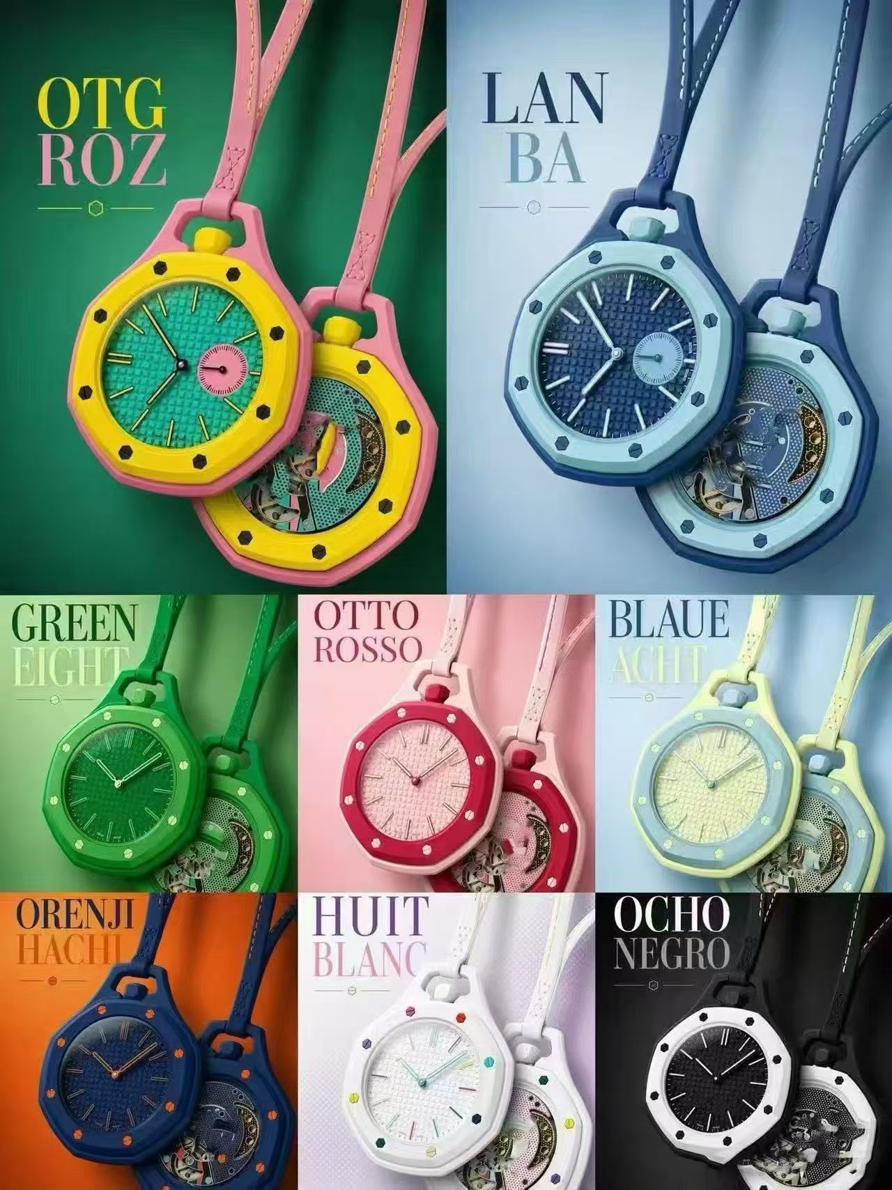 Orologio da Polso Design Esclusivo – Disponibile in Diversi Colori 1