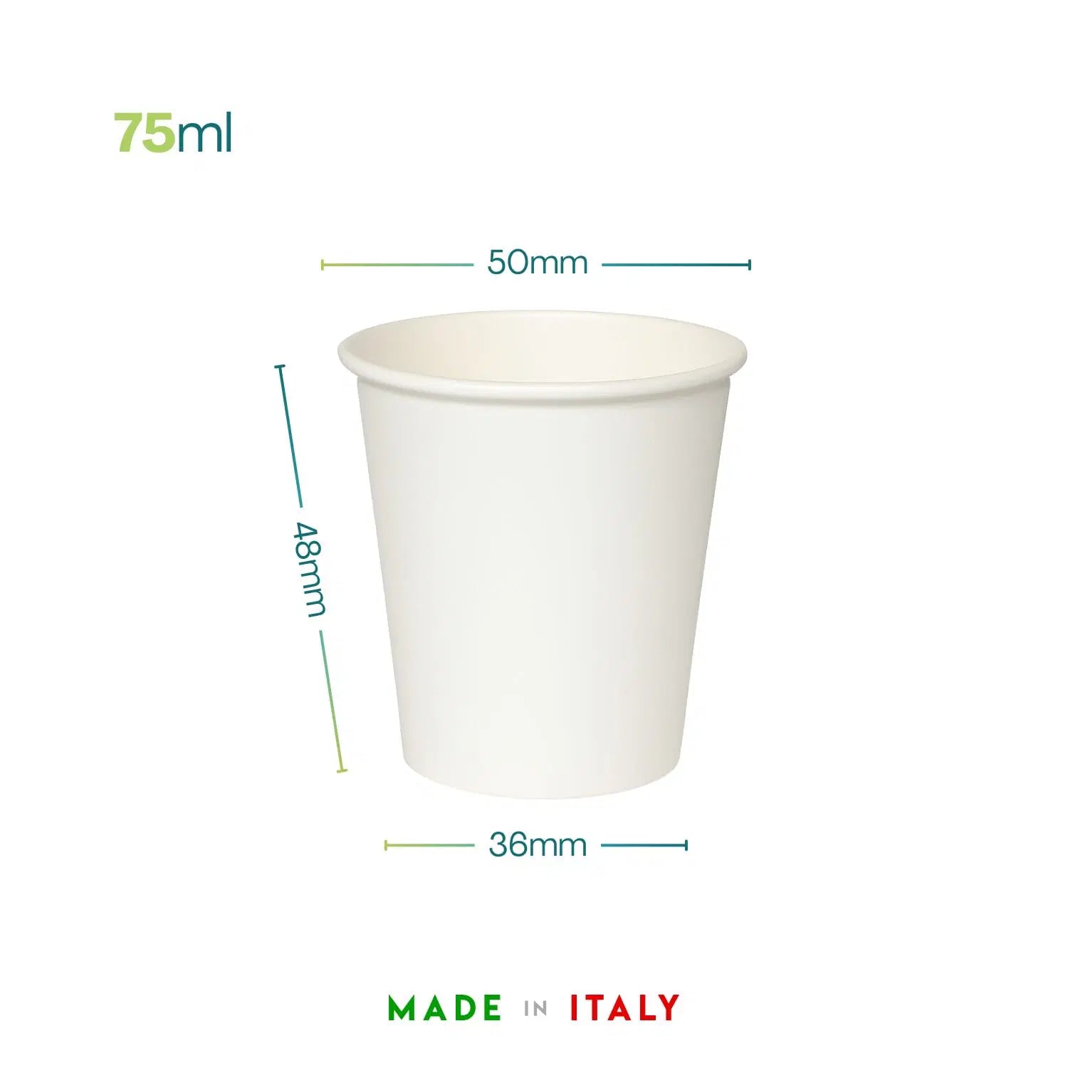 2000 Bicchierini da Caffè 75ml
