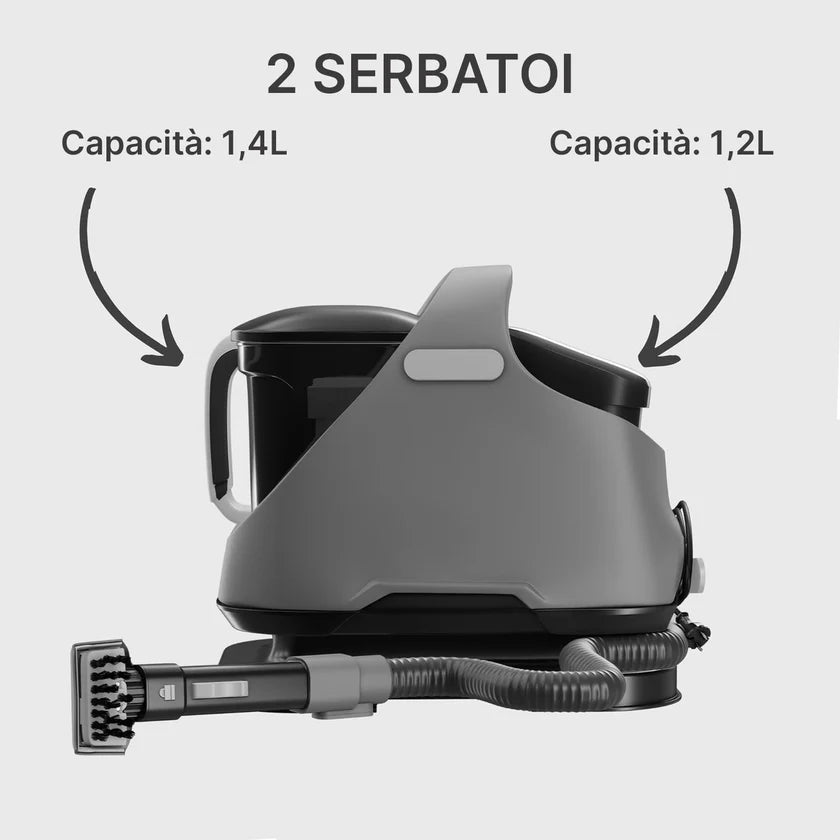 Pulitore per tappezzerie bianco 3