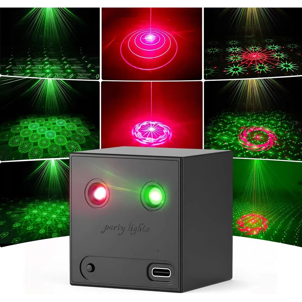 Proiettore Luci Natalizie con 32 Effetti – Mini Proiettore LED per Natale, Casa e Feste 3