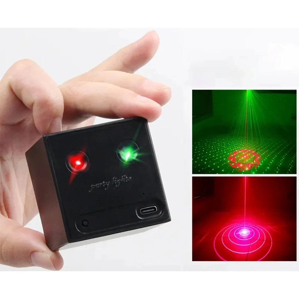 Proiettore Luci Natalizie con 32 Effetti – Mini Proiettore LED per Natale, Casa e Feste 4