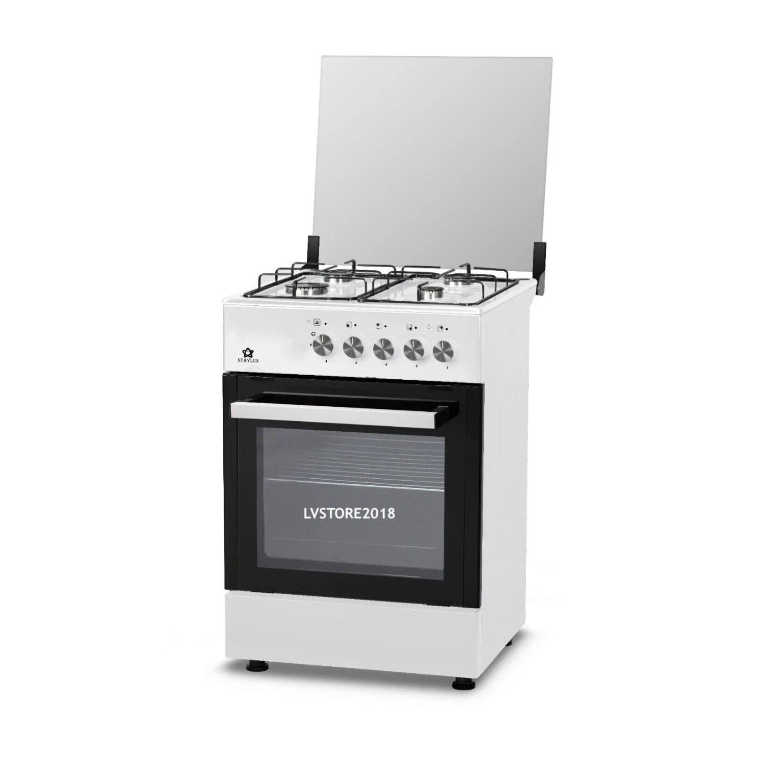 Staylux Cucina a gas con forno a gas 4 Fuochi 50x50 cm 4