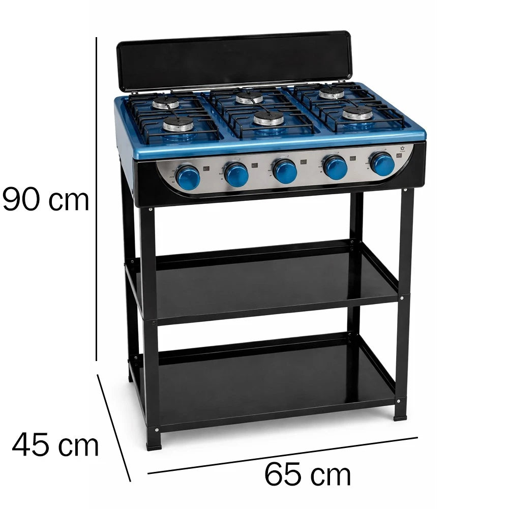 Cucina staylux 5 fuochi 940 (A) x 650 (L) x 490 (P) mm