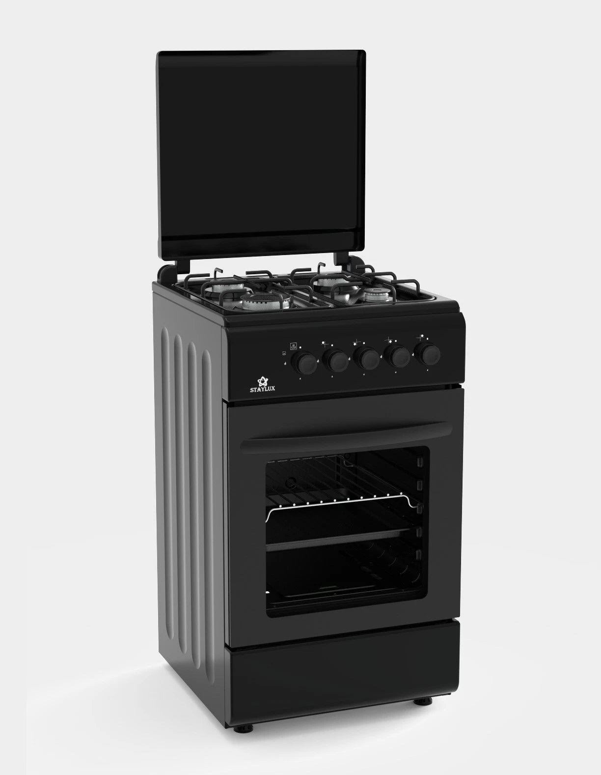 Staylux Cucina a gas con forno a gas 4 Fuochi 50x50 cm
