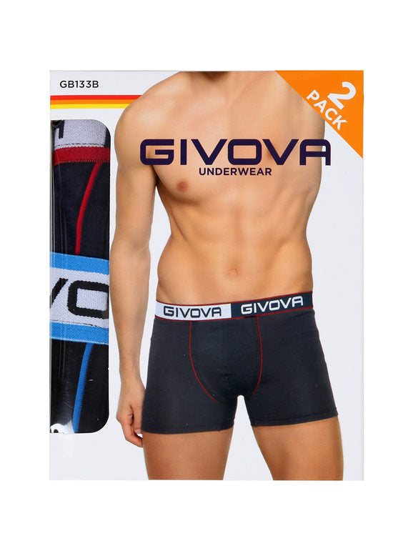 Givova Set di 2 boxer uomo