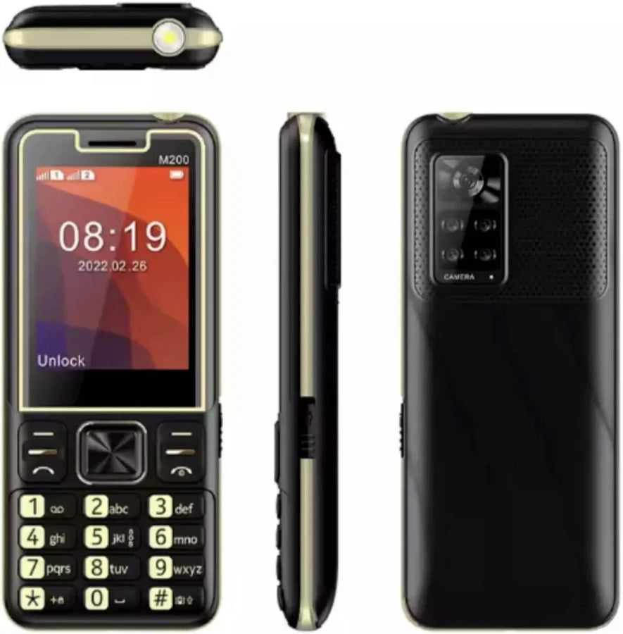 Telefono cellulare Gsm Dual Sim M200 5
